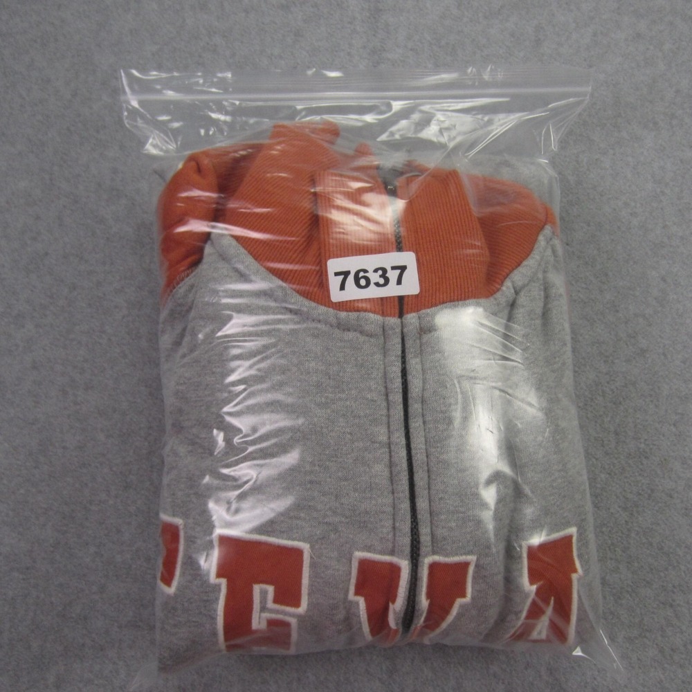 Texas Longhorns Jacket Womens XL Orange Full Zip Embroidered Campus Heritage‎ - Picture 14 of 14